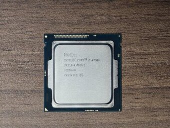 Intel Core i7-4790K, 4C/8T, 4.0-4.4GHz, LGA 1150 + chladič