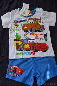 nová letní bavlněná souprava Disney Cars v.80