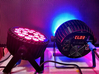 Led Par 18x12W RGBW DMX