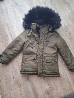 Dětská zimní bunda parka, velikost 4Y