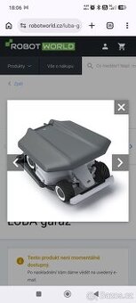 Zastřešení pro robotickou sekačku