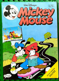 Komiks MICKEY MOUSE č. 6/ 1991 Egmont - 1