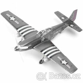 4D model nacvakávací stavebnice Mustang P-51D (šedá) 1:48