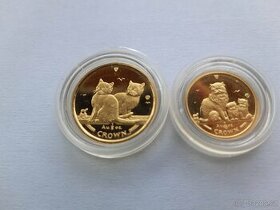 2 zlaté mince Britania, Elizabeth II, ražba 2003 a 2005