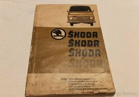 Škoda 1203 – katalog – seznam náhradních dílů Š1203 - 1