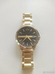 Armani exchange hodinky AR7124 zlaté/černé