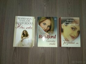 Barbara Taylor Bradfordová- 3 knihy
