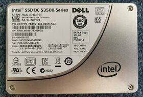 SSD 300GB 2.5” SATA 6Gb/s 7mm Intel SSD DC S3500