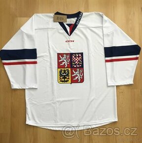 Nový dres české hokejové reprezentace - bílý