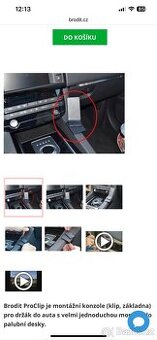 Konzole Brodit na držák mobilu Jaguar F-pace