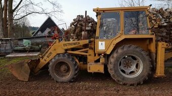 Traktorbagr zetor 7745 rv 1995