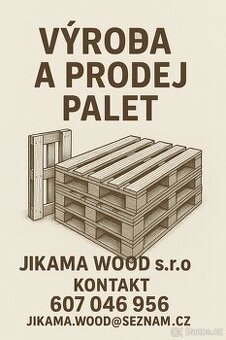 Nabídka palet z vlastní výroby