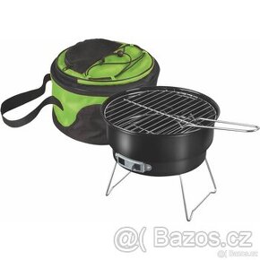 Camping Gril na uhlí + taška FIELDMANN