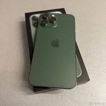 iPhone 13 Pro Max 128GB zelený, pěkný stav, 12 měsíců záruka