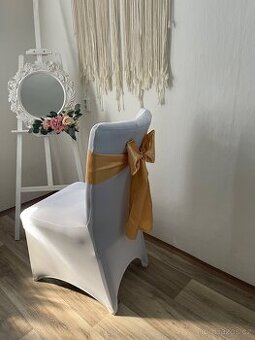 Svatební potahy na židle