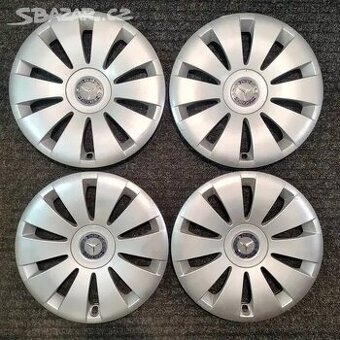 Originální poklice Mercedes-Benz 15" 4 kusy