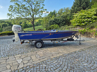 Hliníková loď Marine 16Y + Johnson 50Hp