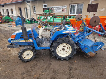 Iseki TU 150 F , 4x4 s originálním rotavátorem