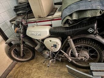 Simson s51 enduro + další kus na díly - REZERVACE - 1