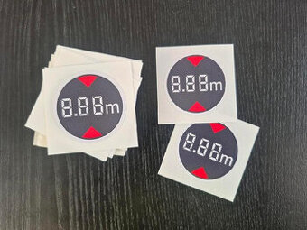 samolepka výška autobusu