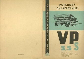 vlečka za traktor BSS 3,5t