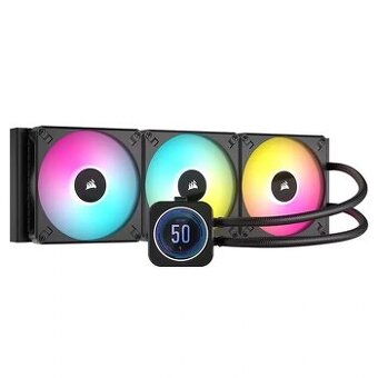VODNÍ CHLAZENÍ Corsair iCUE H170i ELITE LCD XT - NEFUNKČNÍ