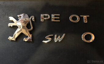 peugeot 307 písmena a emblem