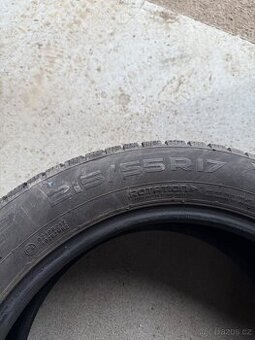 Prodám letní sadu pneumatik Bridgestone 215/55/17