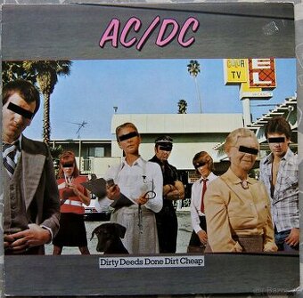 LP deska - AC/DC - Dirty Deeds Done Dirt Cheap