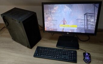 Herní PC s i3 10100F, GTX 1660 Super a 1080p monitorem