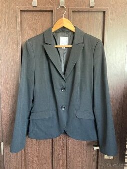 Dámské klasické sako S.Oliver, černé, vel. 40