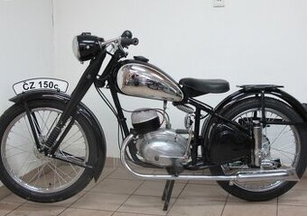 ČZ 150 rok 1951 rám s TP