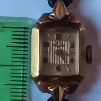 Mechanické retro mini hodinky funkční