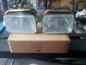 Škoda 105, 120 M, Rapid přední světla originál PAL 2 ks
