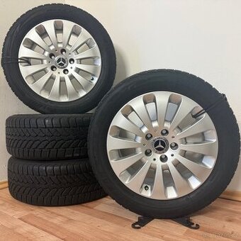 MERCEDES C W204 5x112 R16 ET43+ZIMNÍ 205/55R16 7mm