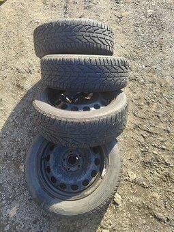 Plechové disky + pneu