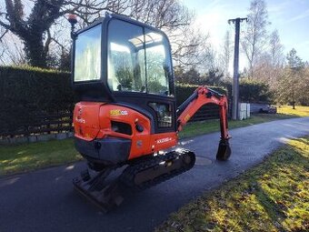 Minibagr Kubota KX016-4, rok 2016, 2100mth TOP