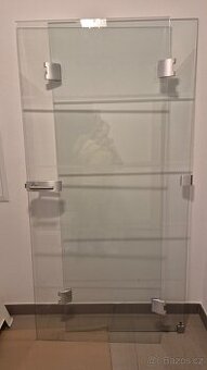 Skleněné dveře dvě křídla