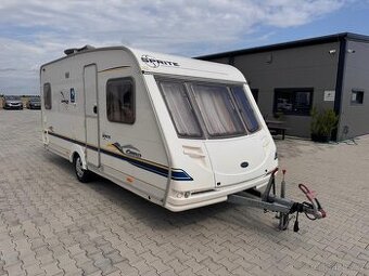 Sprite Cirrus 500, 4 osoby,el.pojezd,bojler,velká nádrž,stan