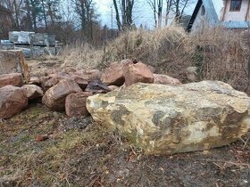 Kameny  okrasné do skalky pískovec - 1