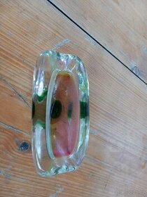 Popelník hutní sklo - 1