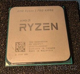 AMD Ryzen 3 4350G, soc. AM4, 4C/8T, TDP 65W, bez chladice - 1