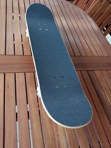 Skateboard - Enuff - Cherry Blossom White/Teal 8" - 1