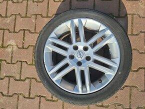 ALU kola Opel 17" s pneu 225/45 R17 YOKOHAMA  7mm