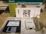 USB 2.0 na 10/100Mbit LAN síťový adaptér/karta - 1