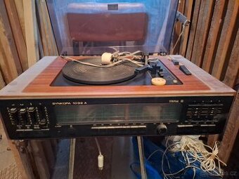 Prodám Retro gramofon Tesla Synkopa1032A. - 1