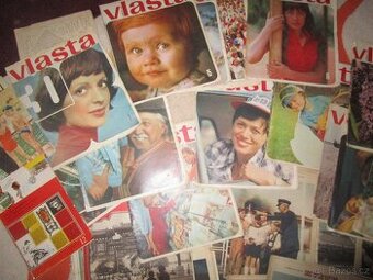staré časopisy Vlasta-Květy