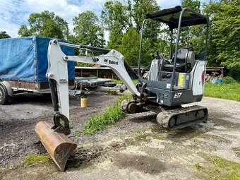 Minibagr Bobcat E17,Rok 2019,Vaha 1711kg