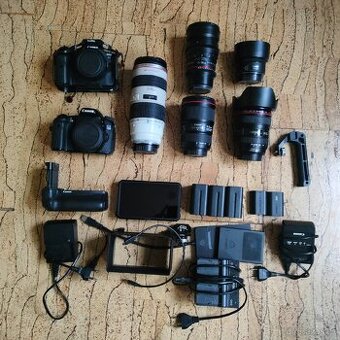 Predám profesionálnu Canon fototechniku