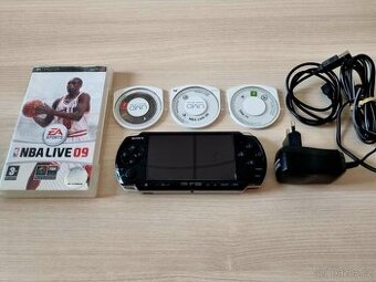 Sony PSP 3004 nejlepší model s wifi + 3hry + karta 4gb